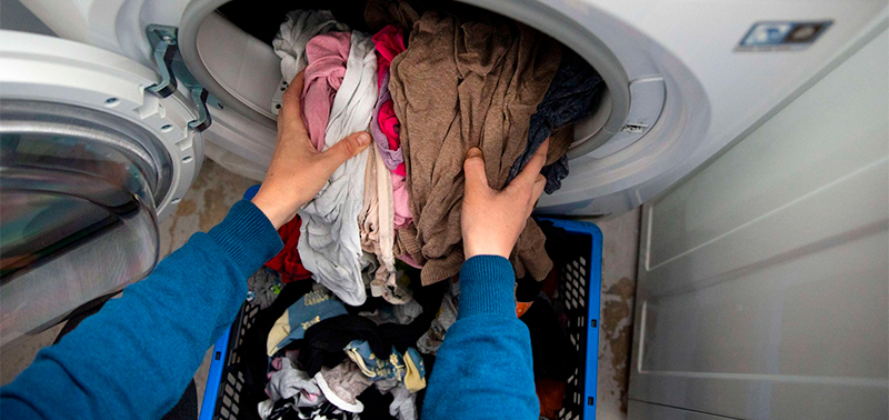 El lavado de ropa puede quitar tiempo