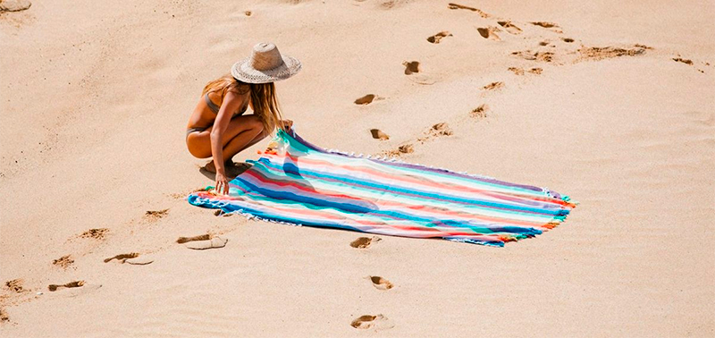 Las toallas de playa deben cuidarse