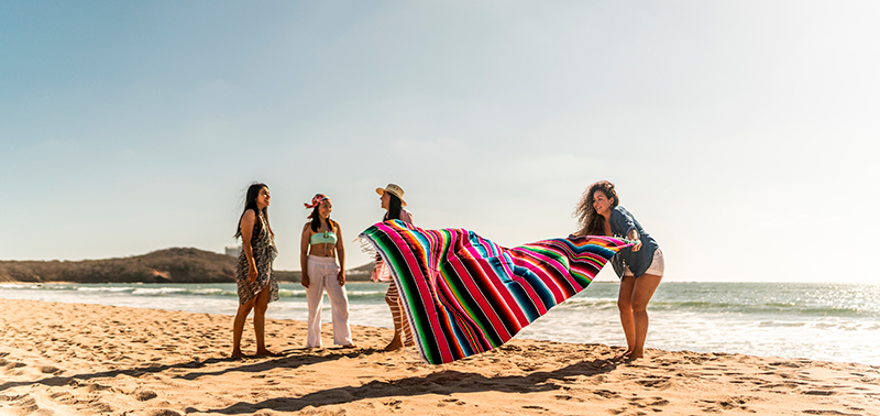 Las toallas de playa deben tener cuidados especiales